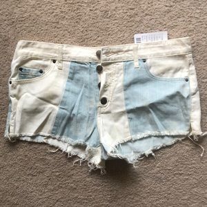 BDG shorts, two tone